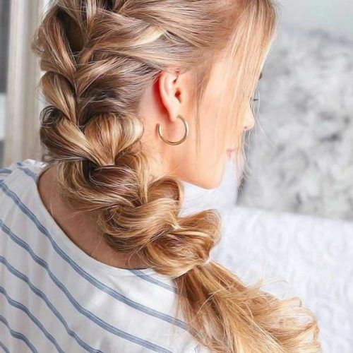 Braid Tied Updo Hairstyles (Photo 6 of 20)