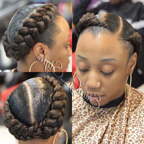 Braided Hairstyles Cover Forehead (Photo 13 of 15)
