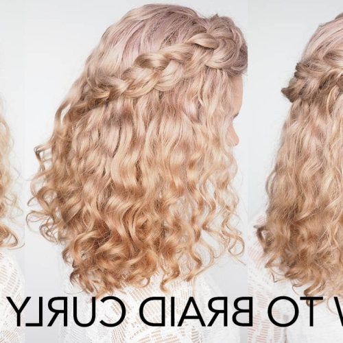 Braided Hairstyles With Curls (Photo 2 of 15)