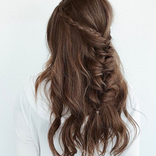 Braided Wedding Hairstyles With Subtle Waves (Photo 8 of 20)