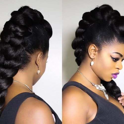 Braids And Bouffant Hairstyles (Photo 13 of 20)