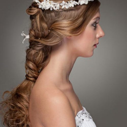 Bridal Crown Braid Hairstyles (Photo 7 of 20)