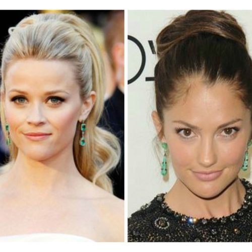 Classy Flower-Studded Pony Hairstyles (Photo 13 of 20)