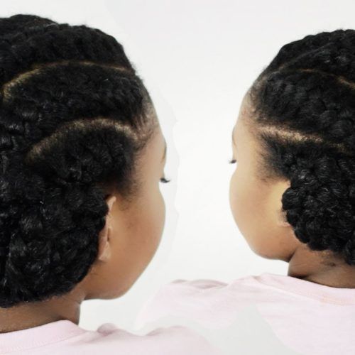 Cornrows Hairstyles In A Bun (Photo 9 of 15)