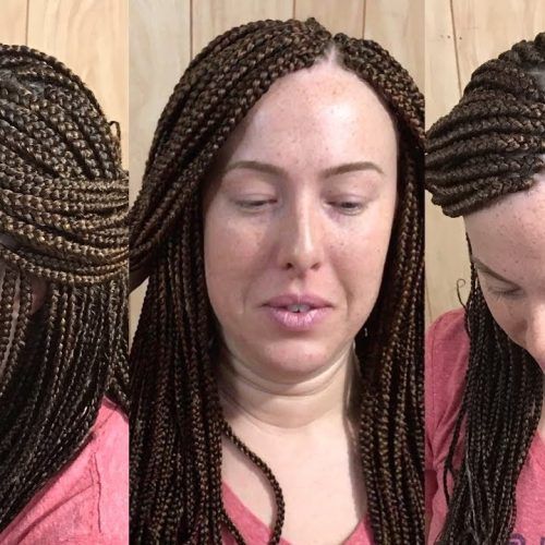 Cornrows Hairstyles With White Color (Photo 2 of 15)
