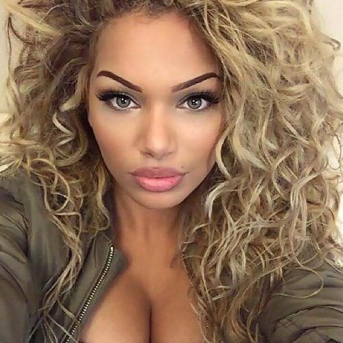 Curly Hair Long Hairstyles (Photo 14 of 20)