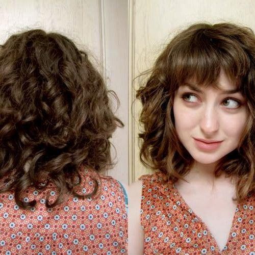 Curly Long Hairstyles With Bangs (Photo 5 of 20)