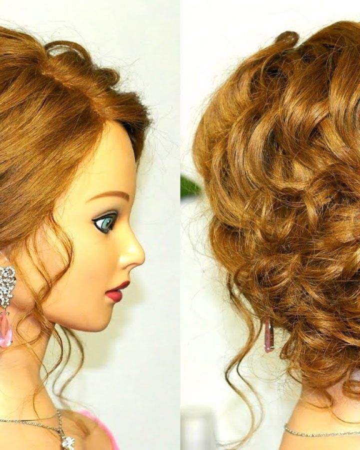 20 Collection of Curly Medium Hairstyles for Prom