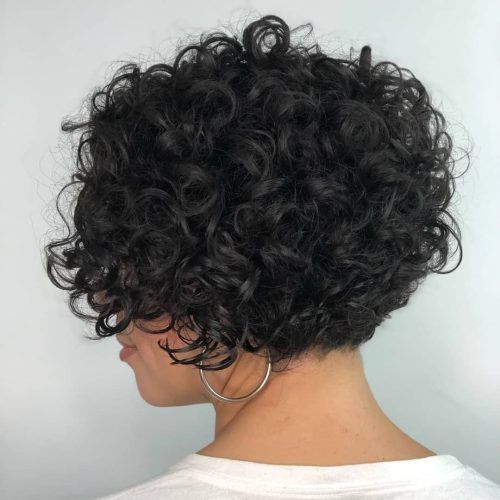 Cute Short Curly Bob Hairstyles (Photo 6 of 20)