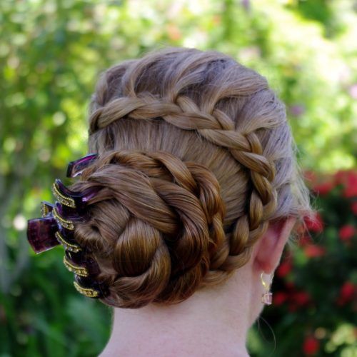 Double Rose Braids Hairstyles (Photo 9 of 20)