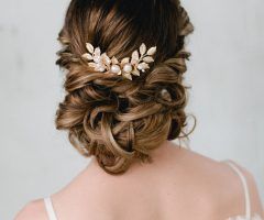 20 Photos Embellished Twisted Bun for Brides