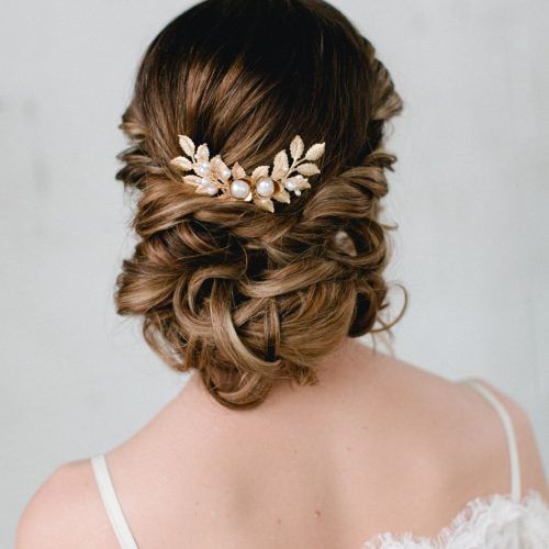 Embellished Twisted Bun For Brides (Photo 1 of 20)
