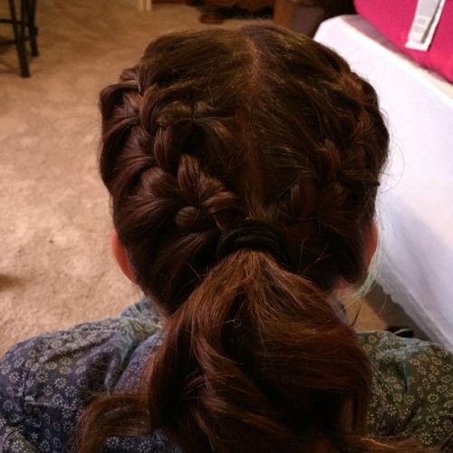 Entwining Braided Ponytail Hairstyles (Photo 20 of 20)