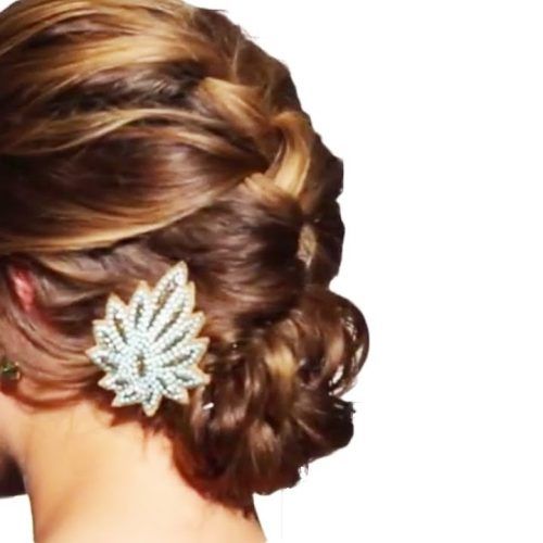 French Braid Updo Hairstyles (Photo 5 of 15)