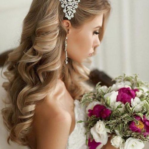Long Hairstyles For Brides (Photo 14 of 20)