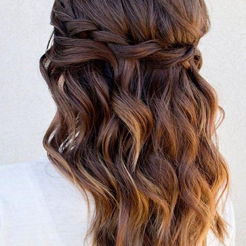 Long Hairstyles For Wedding Party (Photo 9 of 15)