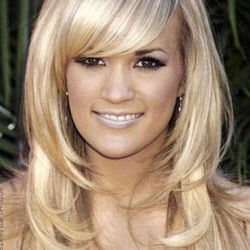 Long Hairstyles For Women Over 40 With Bangs (Photo 4 of 15)
