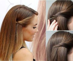 15 Best Collection of Long Hairstyles with Bobby Pins