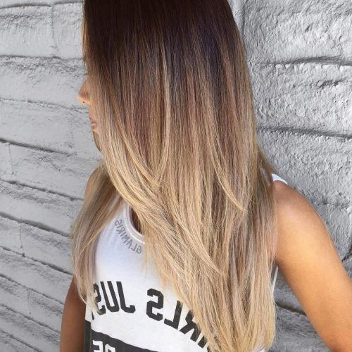 Long Layered Ombre Hairstyles (Photo 1 of 20)