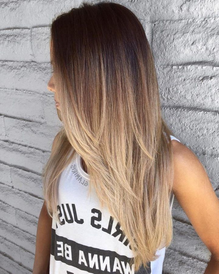 Long Layered Ombre Hairstyles