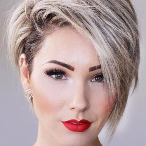 Long Pixie Hairstyles With Skin Fade (Photo 14 of 20)