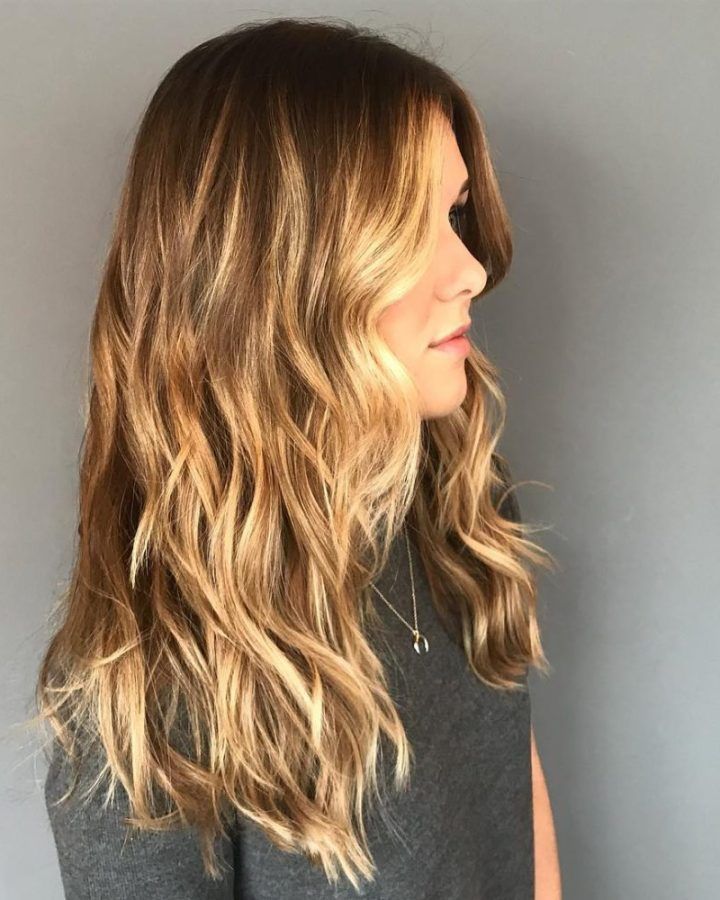 20 Inspirations Long Wavy Chopped Hairstyles
