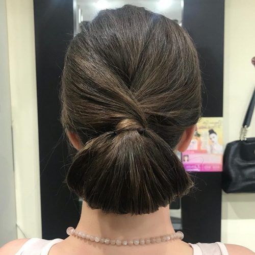 Looped Low Bun Hairstyles (Photo 16 of 20)