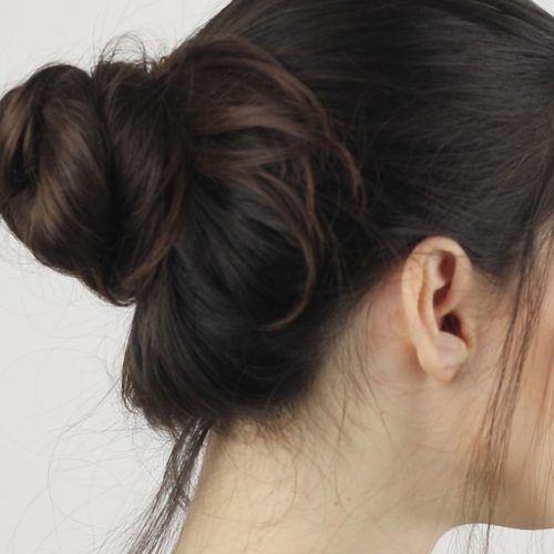 Looped Low Bun Hairstyles (Photo 19 of 20)