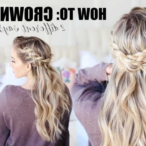 Lovely Crown Braid Hairstyles (Photo 18 of 20)