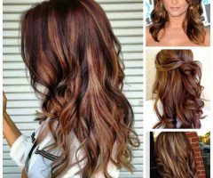 2024 Popular Medium Haircuts with Red and Blonde Highlights