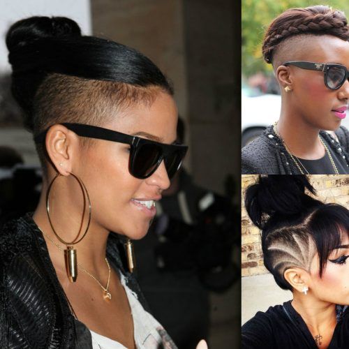 Medium Hairstyles With Shaved Sides For Women (Photo 16 of 20)
