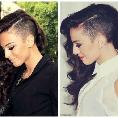 Medium Hairstyles With Shaved Sides For Women (Photo 9 of 20)