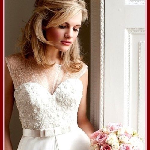 Mid Length Wedding Hairstyles (Photo 7 of 15)