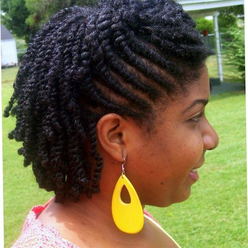 Natural Cornrows And Twist Hairstyles (Photo 1 of 15)