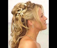 15 Ideas of Partial Updo Wedding Hairstyles