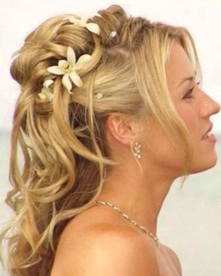 Partial Updo Wedding Hairstyles