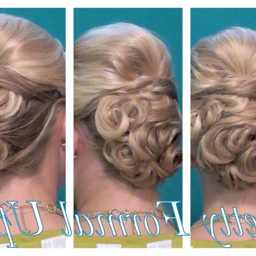 Pin Curls Wedding Hairstyles (Photo 7 of 15)