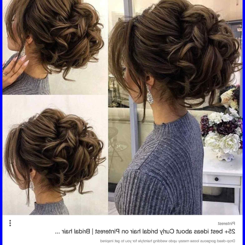 Pin-Up Curl Hairstyles For Bridal Hair (Photo 18 of 20)