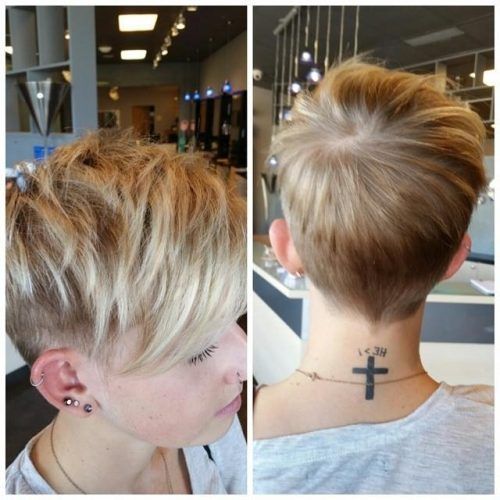 Pixie Haircuts With Shaved Sides (Photo 16 of 20)