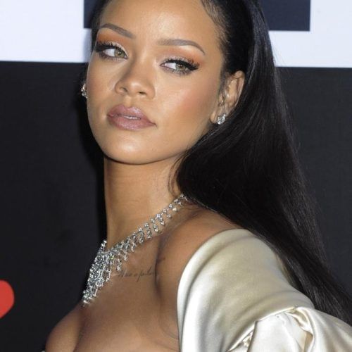 Rihanna Long Hairstyles (Photo 14 of 15)