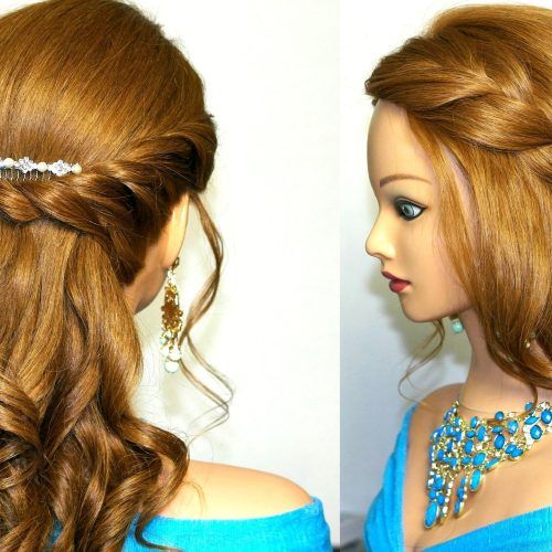 Romantic Bridal Hairstyles For Medium Length Hair (Photo 13 of 15)