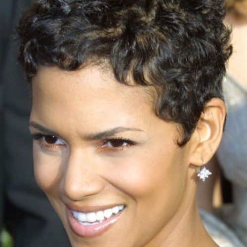 Short Black Pixie Hairstyles For Curly Hair (Photo 3 of 20)