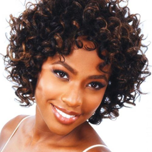 Short Loose Curls Hairstyles With Subtle Ashy Highlights (Photo 3 of 20)