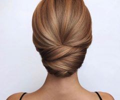 2024 Latest Tight Updo for Long Straight Hair