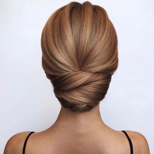 Tight Updo For Long Straight Hair (Photo 1 of 15)