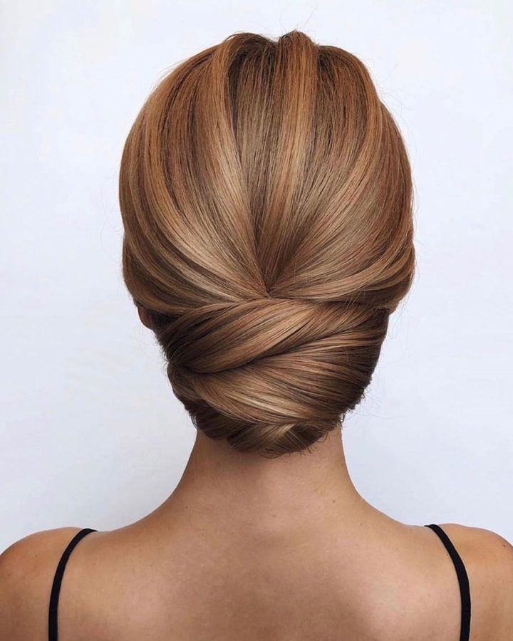 2024 Latest Tight Updo for Long Straight Hair