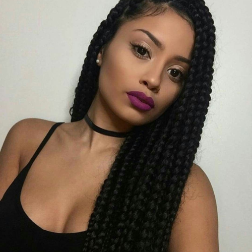 Twist From Box Braids Hairstyles (Photo 2 of 15)