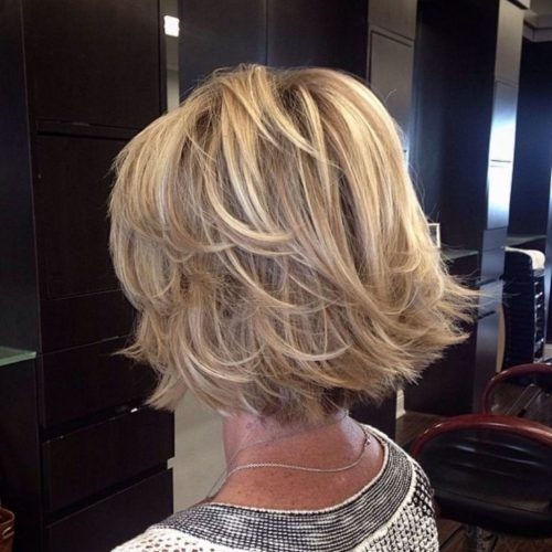 Two-Layer Razored Blonde Hairstyles (Photo 9 of 20)