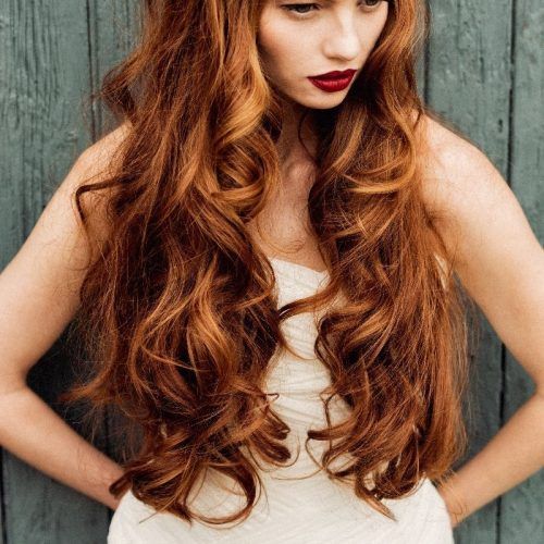 Wedding Hairstyles For Long Red Hair (Photo 7 of 15)