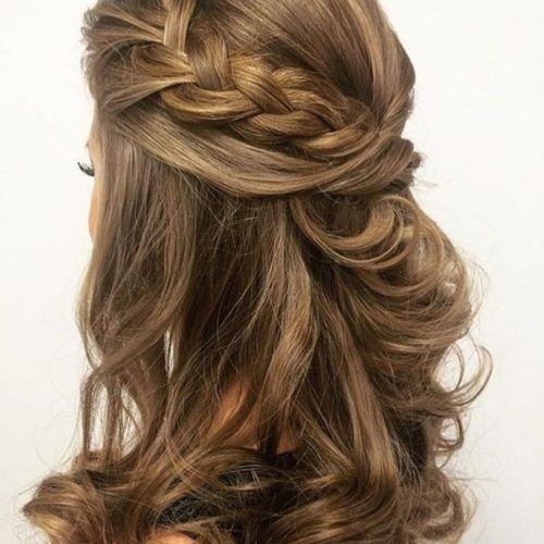 Wedding Hairstyles For Medium Length With Brown Hair (Photo 10 of 15)